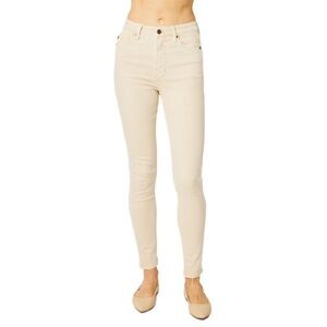 Judy Blue NWT High Waisted Tummy Control Skinny Denim Jeans Women’s 15/32 Bone